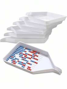 6PCS Diamond Painting Beads Sorting Tray, DIY Crafts Accessories And Tools, Multi-Functional Tray. - A - View 7