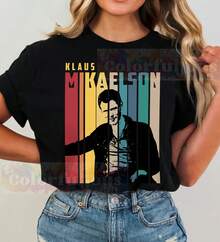 Limitierte Vintage Klaus Mikaelson T-Shirt, Klaus Mikaelson Hoodie, Klaus Mikaelson Sweatshirt, Klaus Mikaelson Retro Shirt - Schwarz - Übersicht 1
