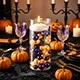 Purple + Black + Orange