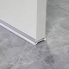 1 pieza Tira de sellado de puerta de PVC de 93cm/5.5cm, tira de sellado de ventana flexible autoadhesiva a prueba de colisiones y a prueba de sonido - A - Ver 13