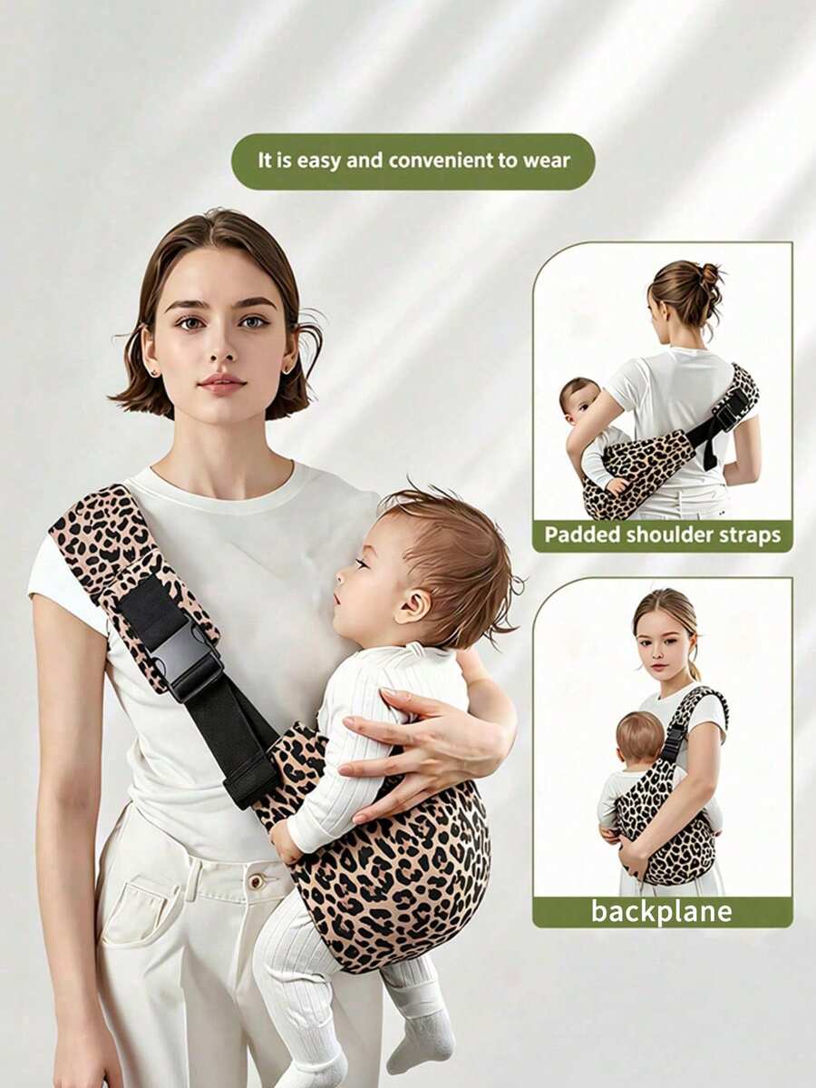 1pc 3-In-1 Adjustable One Shoulder Baby Carrier, Crossbody Multifunctional Baby & Toddler Carrier Accessory, Perfect For Outings And Parenting - Baby Carrier - View 1