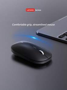Lenovo Wireless Keyboard Mouse Combo 2.4G USB Receiver Plug And Play Full-Size Numeric Keyboard Comfortable Grip Mouse For Home Office Computer - Black - View 5