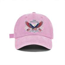 2026 USA 250th Anniversary Washed Denim Baseball Cap For Men Women Vintage Faded Cotton Adjustable Snapback Hat Casual Outdoor Streetwear Hiphop Skateboarding Daily Wear Unisex Dad Hat Style Low Profile Breathable Lightweight - Multicolor - View 18