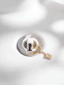 2/1pc Sink Strainer, Sink Flip Cover Bracket, Drain Filter, Bathroom Sink And Washbasin Filter Plug, Bathtub/Bathroom Drain Filter, Hair Catcher, Debris Filter, Filter, Kitchen/Bathroom Tools, Sink Accessories, Cleaning Tools, Drain Accessories, Filter, Home Supplies - A - View 5