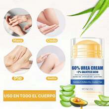 2PCS/Moisturizing Foot Cream With 40g Of 60% Urea And 2% Salicylic Acid For Dry And Cracked Feet - Moisturizes And Nourishes Dry Skin - Foot Care For Women And Men, Contains Jojoba Oil, Avocado Oil And Aloe Vera - 護足霜 - 查看 2