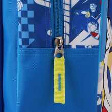 Cerdá Sonic Medium School Backpack For Boys And Girls - 42 Cm, 100% Polyester Blue, Large Compartment And Front Pocket, Adjustable Straps, Officially Licensed - Option 4 - View 4