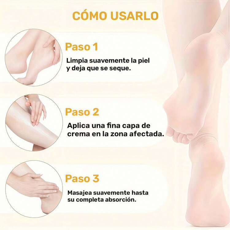 2PCS/Crema Hidratante Para Pies Con 40g De Urea Al 60% Y 2% De Ácido Salicílico Para Pies Secos Y Agrietados - Hidrata Y Nutre La Piel Seca - Cuidado De Los Pies Para Mujeres Y Hombres, Contiene Aceite De Jojoba, Aceite De Aguacate Y Aloe Vera - crema para pies - Añade 7