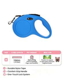 Cute Retractable Dog Leash 3M/5M Automatic Extendable Puppy Walking Traction Rope Lead For Small Medium Dogs Cats Pet Accessories - Multicolor - View 13