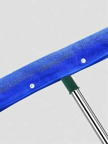 Magic Broom Replacement Cover, Broom Cloth, Household Dusting Replacement Cloth, Wiping Cover, Coral Fleece Cleaning Cloth, Absorbent Cleaning Rag, Dry And Wet Use, Reusable Broom Mop Cloth, Suitable For Living Room, Bedroom, Kitchen, Glass, Floor And Other Home Cleaning - Multicolor - View 4
