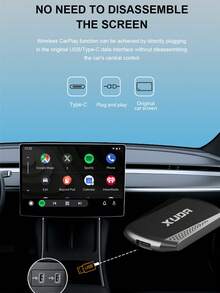 XUDA Android 14 2026 新款無線 CarPlay 與 Android Auto 智能盒子 3合1 四核 2GB+16GB/4GB+32GB 內建應用程式 支援 98% 原廠有線 CarPlay 或有線 Android Auto 車型 - A - 查看 8