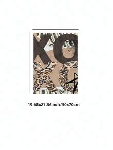 1/3件裝無框斯德哥爾摩風豹紋壁飾 Y2K 時尚海報 唯美豹紋藝廊牆飾 北歐公寓裝飾 復古個性化牆面藝術 - 豹紋3 - 查看 21