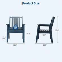 Outdoor Chairs - Navy - View 5