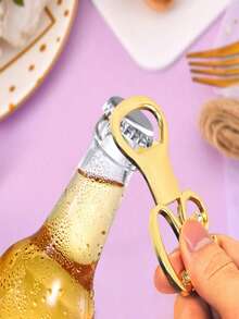 12 Sets Minimalist 50th Anniversary Commemorative Bottle Openers, Suitable As 50th Birthday Party, Anniversary Celebration, Retirement Party Favors, Themed Commemorative Gifts, Table Decor, Guest Favors, Thoughtful And Practical Gifts For Guests And Friends - View 4