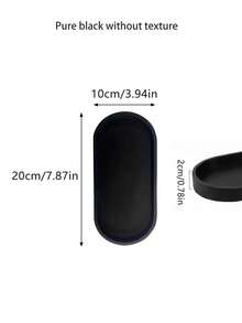 1pc / 2pcs Kitchen Silicone Storage Tray Set Countertop Organizer For Oil Bottle Spice Jar Utensils Cutlery Modern Kitchen Sink Rack - Multicolor - View 16