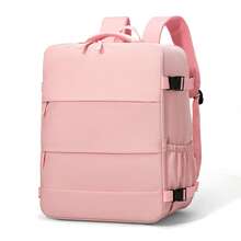 myco bags Mochila de Cabina ( ) - Bolsa de Mano de Gran Capacidad con Compartimento para Portátil, Apta para Portátiles de Hasta 17.3 Pulgadas, Bolsa de Viaje Ligera con Correas de Compresión, Bolsillo Delantero y Bolsillos Laterales, Correas de Hombro Ajustables, Adecuada para Viajes Aéreos, Viajes en Avión y Escapadas de Fin de Semana - Multicolor - Ver 13
