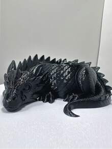 1/2 piezas Maceta de dragón gótico negro, maceta para suculentas impresa en 3D, organizador de escritorio multifuncional - convencional - Ver 3