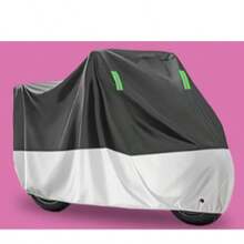 1pc Heavy Duty EVA Motorcycle/Bicycle Cover - Waterproof, UV Resistant, Snowproof, Fits Most Models, Black, Outdoor Vehicle Protection, Stylish Motorcycle Cover, UV Resistant Cover - Multicolor - View 14