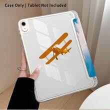 飛機與雲朵圖案彩繪效果平板保護殼附支架，適用於 Honor 8/9/10/X8/X8A/X9/X8Pro/X9Pro、MatePad SE 11"/MatePad 11"/11.5"、MatePad Pro、Apple 10th/11th Gen 2025 (A16)、Galaxy Tab A7/A9 及其他熱門機型 - 款式15 - 查看 4