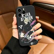 Funda para teléfono Soul Maka Albarn Eater, moderna y elegante, protectora, adecuada para iPhone 17 16 15 14 13 12 11 Pro Max Plus XS, negra, suave y anti-caídas. - z3 - Ver 7