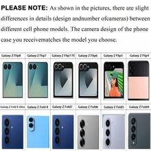 keshengtai 1pc Glitter Rhinestone Magnetic Phone Case Compatible With Samsung Galaxy Z Fold 8 Ultra 7 6 5 4 3 5G - Gold - View 3