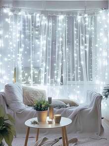 1pc 1.5/3/4.5/6/10/20M Home Decor LED Fairy Lights - Indoor/Outdoor Decorative String Lights, Camping Tent Decorative Lights, Suitable For Wedding, Bedroom, Party, Birthday, Mother's Day Decoration, Music Festival Decoration, Yard Tree Decoration - White Light - View 5