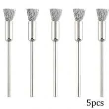 Nail Polishing Head Cleaning Brush, Copper Wire Polishing Wheel, Rust Removal Polishing Head, Electric Polishing Bowl-Shaped Cleaning Brush, Polishing, Deburring, And Rust Removal Tools. - Multicolor - View 9
