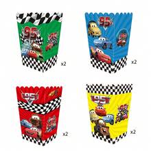 Red Car Gift Box, Car Themed Party Gift Box, Candy And Cookie Box, Party Gift Bag, Party Gift Box, Suitable For Birthday Party Decoration - Party Candy And Popcorn Box - Popcorn Box - View 11