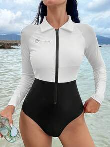 Women Rashguards - Blanco - View 4