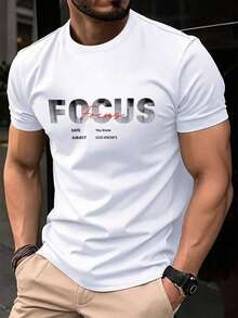 Men T-Shirts - Putih-1 - View 1