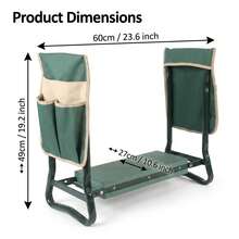 Gardening Kneeling Stool, Folding Gardening Stool, Gardening Knee Pad With Storage, Portable Gardening Work Chair, Outdoor Gardening Tools, Gardening Tool Storage Rack, Heavy-Duty Gardening Kneeling Stool - Portable Garden Kneeling Stool - View 7
