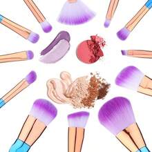 12 Pcs Brushes Set Premium Foundation Blending Blush Concealer Eye Face Lip Brushes Powder Complete Brushes Kit Synthetic Bristles - inicial - Ver 9