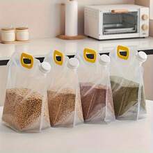 12pcs Sealed Storage Bags For Grains And Cereals, Large-Diameter Soy Milk Suction Nozzle Bags, And Portioning Bags - 12pcs - View 3