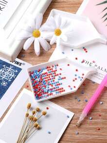 6PCS Diamond Painting Beads Sorting Tray, DIY Crafts Accessories And Tools, Multi-Functional Tray. - A - View 4