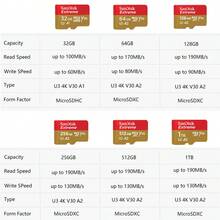 SanDisk Extreme Micro SD 記憶卡，U3 4K V30 A2，相容於無人機/運動攝影機/智慧型手機/平板電腦/筆記型電腦/遊戲主機 - 查看 2