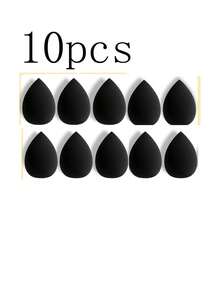 20/10/5pcs Face Paint Sponges - Body Painting And Makeup Art Supplies, Back To School Season, School Supplies - Black - View 10