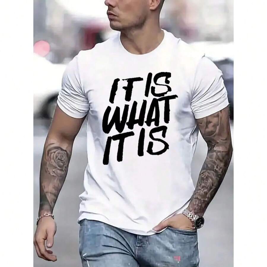 T-Shirts Hommes - Blanc - Voir 1