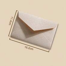 3-Piece Luxury Linen Envelope & Stationery Set With Wax Seal Stamp, Suitable For DIY Gifts, Wedding Invitations And Office Use - 3-piece - View 11