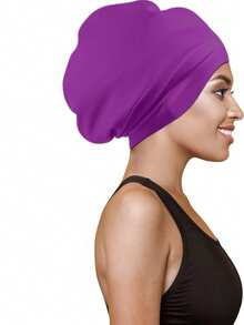 120g Extra Large Silicone Long Hair Swim Cap - Unisex Swim Cap - Extra Large Swim Cap - Waterproof Silicone Swim Cap - Suitable For Dreadlocks, Afro Extensions, Wigs, Beach Essentials, Beach Accessories, And Pool Floats. - Multicolor - View 39