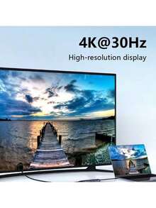 Type-C 6合1擴充塢，支援 4K 30Hz 高畫質影片輸出、PD100W 供電、USB 2.0/3.0 接口、SD/TF 讀卡機、100W 輸出功率、USB-C 多功能接口，相容電腦、Android Pro/Max、S23 及其他設備 - 銀色 - 查看 4