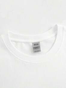New Couple Collection T-Shirt With Illustration Of A Couple Wearing YM And Smilso Caps - Men's Casual Clothing, Father's Day Gift, Mexican Style - 白色 - 查看 5