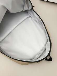 Men's Casual Backpack, Waterproof Lightweight Oxford Cloth Daily Use Bag, Suitable For School - Multicolor - View 3