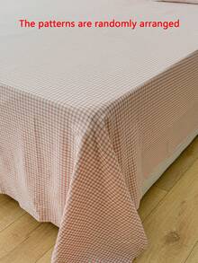1 pieza Sábana de estilo bohemio 100% poliéster, textura de burbujas arrugadas, patrón plisado en relieve, unicolor ligero, decoración de dormitorio cómoda y transpirable - Multicolor - Ver 7