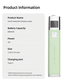 1pc Mini Rechargeable UV LED Nail Lamp, Suitable For Gel Nails, Fast Drying UV LED Gel Nail Polish Curing Light, Nail Art Tool, Rechargeable Nail Salon Equipment - Mint Green - View 11