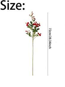 2pcs Artificial Wild Rose Plant Decor, Realistic UV-Resistant Faux Multi-Flower Roses, Suitable For Wedding Bridal Engagement, Birthday Holiday Party Decoration, Farmhouse Style, Living Room, Tabletop Centerpiece, Vase Home Decor - Multicolor - View 8