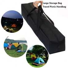 Large Storage Bag Travel Picnic Handbag Canvas Canopy Pole Bag Oxford Cloth Storage Tool Storage Bag Outdoor Supplies Camping Tent Swag Storage Pouch Tent Storage Bag Luggage Pack Pouch - Multicolor - View 8