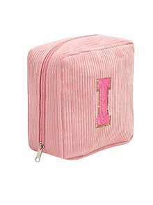 Sanitary Napkin Storage Bag, Letter Pattern Sanitary Napkin Storage Bag, Portable Makeup & Lipstick Bag, School Supplies Storage Bag, Can Be Used To Store Sanitary Napkins, Panty Liners, Cosmetics, Essential For Girls When Going Out. - Multicolor - View 33