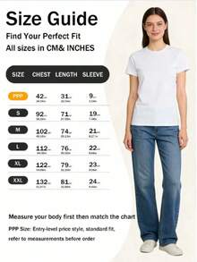 Summer And Spring Women's Casual Short-Sleeve Round-Neck T-Shirt, Suitable For Party WearWWHYL53 - Black - View 3