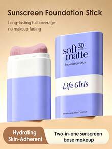 Life Girls 保濕清爽亮白防曬棒，提供強效 UV 防護，防水防汗，輕盈不油膩，小巧便攜設計，適合戶外使用、日常通勤與軍事訓練 - A - 查看 3