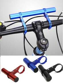 1 Pc Bicycle Fixed Bracket, Bicycle Extension Bracket, Expansion Bracket, Multifunctional Car Light And Code Table Bracket, Bicycle Aluminum Alloy Bracket, Riding Equipment - Multicolor - View 2
