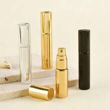 10ml 電鍍 UV 玻璃香水補充瓶 空噴霧瓶 旅行便攜 - 彩色 - 查看 3